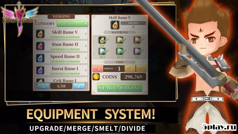 Endless Quest: Hades Blade - Free idle RPG Games screenshot 1